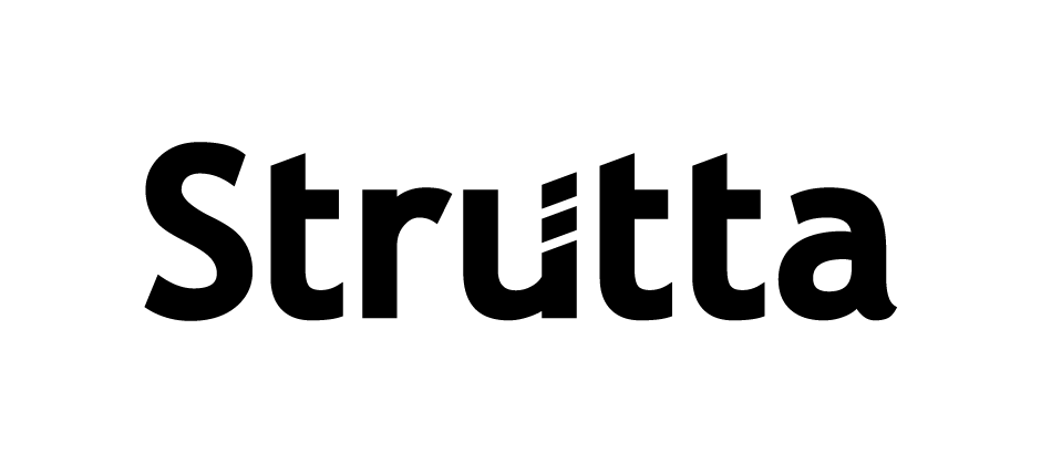 Strutta logo black
